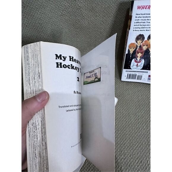 My Heavenly Hockey Club Lot Books 1-3 Paperback By Morinaga, Ai GOOD Condition - Picture 7 of 8